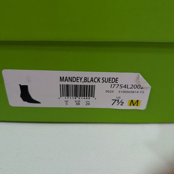 Sam Edelman Black Suede Boots - Picture 3 of 5